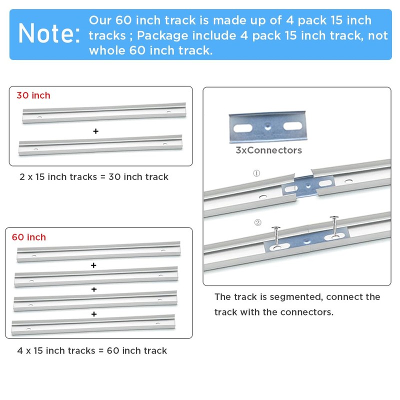 Bifold Door Hardware with Track, Bi-fold Closet Door Hardware Repair