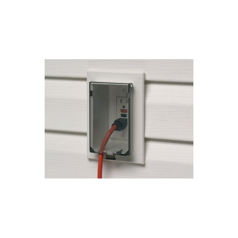 Arlington DBVS1C-1 Low Profile IN BOX Recessed Outlet Box Wall