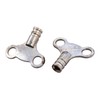 Amtech C3125 2 Piece Radiator Key Set - Clock Type