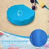 ElevaPulse Sand Shell Cover with Apple Design - Waterproof Protective