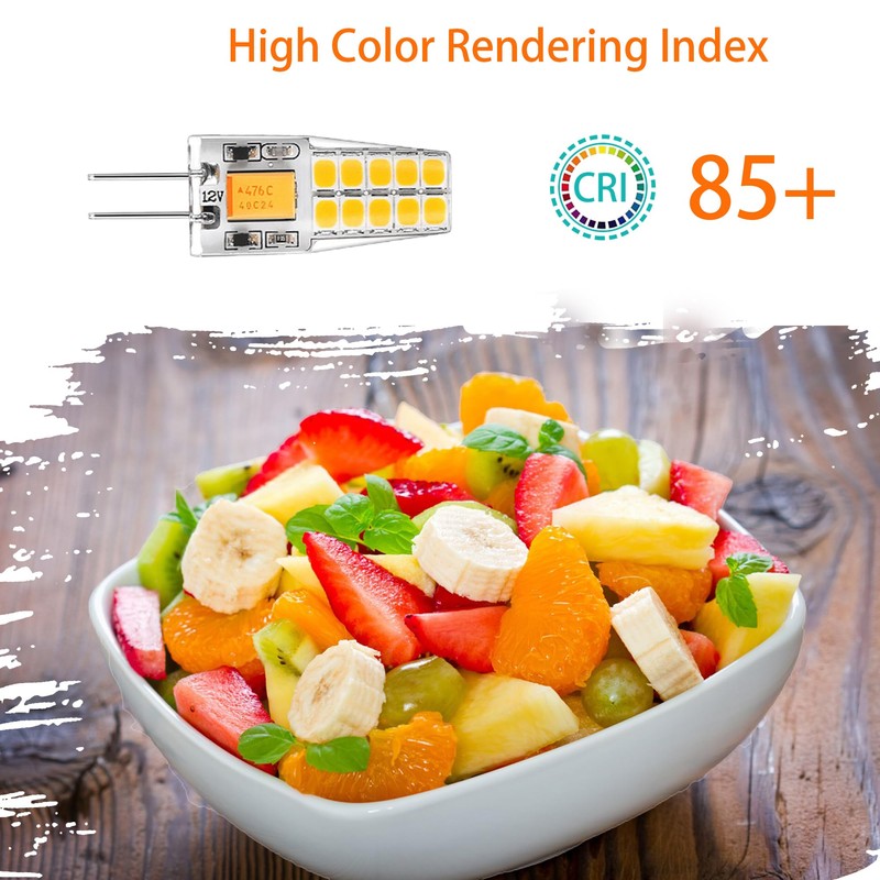 G4 LED Bulb 3.5W AC/DC 12V Dimmable JC Bi-Pin Base