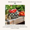 MACKENZIE-CHILDS Enamel Everyday Bowl, Serving Bowl for Entertaining, Extra-Large, Black-and-White