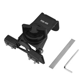 Majatou Car Mobile Antenna Mount, Vehicle Antenna Bracket, Stainless Steel Car Mounted Mobile Clip Bracket Mounting Base