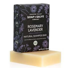 Organic Shampoo Bar, Lavender Rosemary 2X Pack, Chagrin Valley Soap & Salve