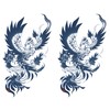 Jagua Tattoo Tattoo Stickers, 2 Weeks Disappearing Henna Tattoos Real