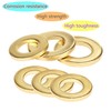 Qrity Pack of 20 flat washers, M10 x 20 mm,