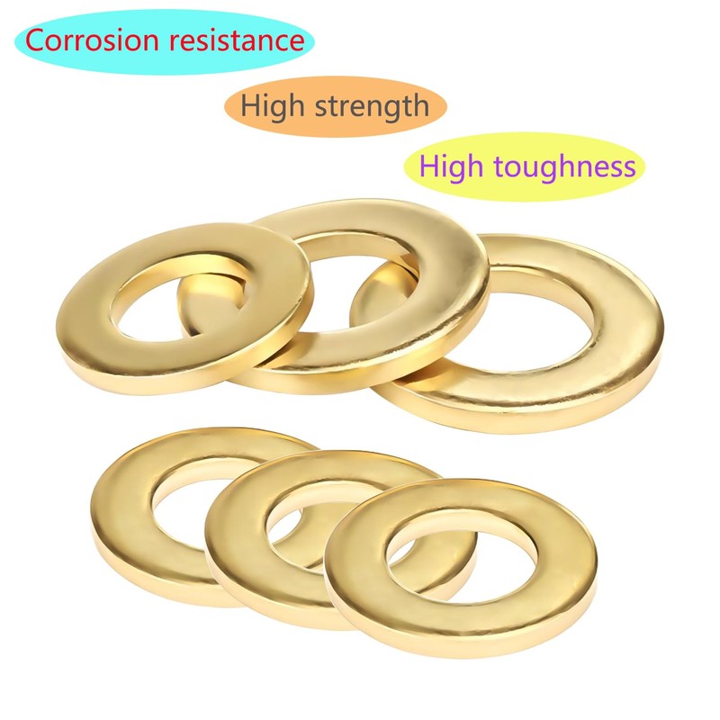 Qrity Pack of 20 flat washers, M10 x 20 mm,