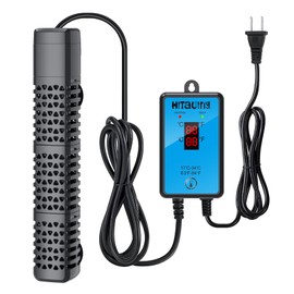 HiTauing Aquarium Heater, Upgraded 200W Fish Tank Heater with Intelligent Leaving Water Automatically Stop Heating and Advanced Temperature Control System, Suitable for Saltwater and Freshwater