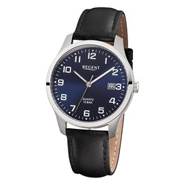 REGENT Titanium Watch Unisex Size F-1269, silver, Modern