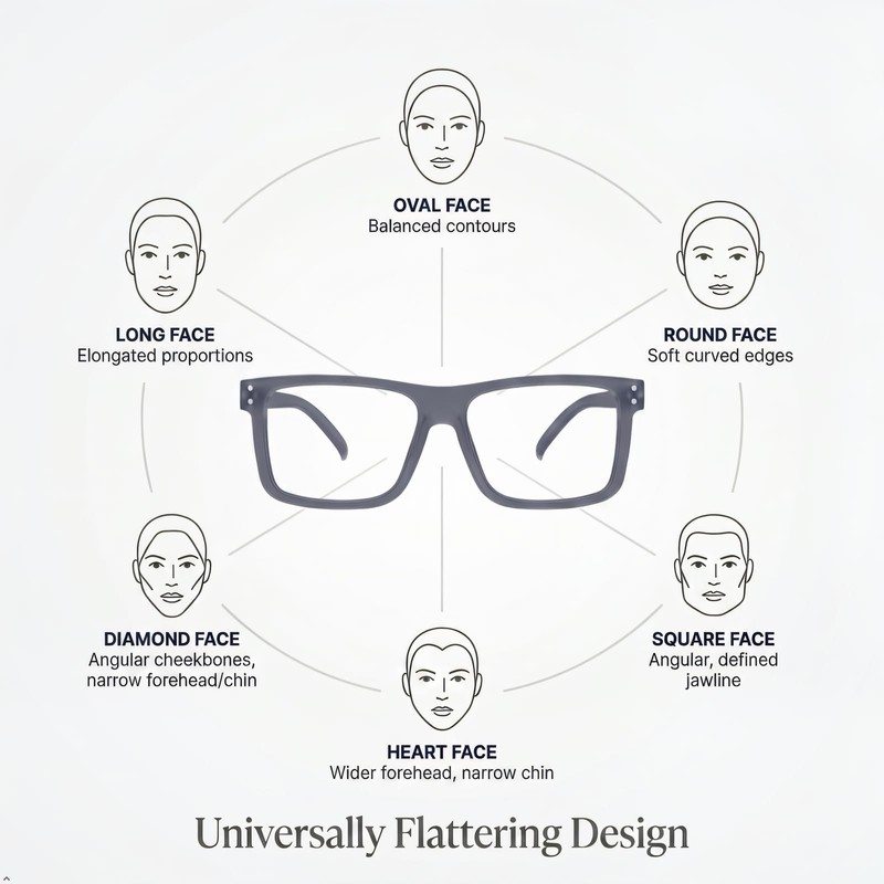 1.5 Reading Glasses Men, Oversized Readers for Women, 4 Pack