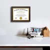 DEKWINN,8.5x11 Diploma Frames Certificate Document Frame with Real Glass, 1