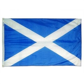 Scotland Cross Flag Super Poly 2X3 Ft Banner