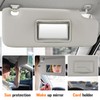 3 Hole Sun Visor for 2011-2016 Chevy Cruze, Right Passenger