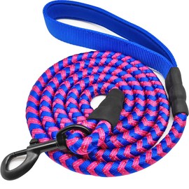 Visit the Mycicy Store Mycicy 6FT Strong Dog Leash Rope Dog Leash Highly Reflective Threads with Soft Padded Handle for Small Medium Large Dogs