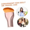 FOMIYES 2pcs Foundation Brush Women Small Foundation Liquid Brush Portable