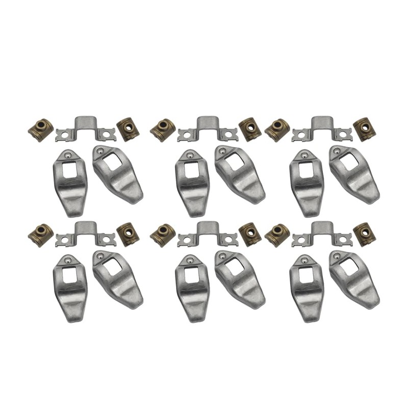 UINIEBOOM 9.638" Pushrods Rockers Arms Kit Compatible with Jeep Wrangler
