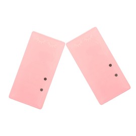 Baluue 2Pcs Acrylic Eyelash Extension Tray Transparent Lash Holder Board for Displaying Organizing Individual Lashes Grafting Supplies