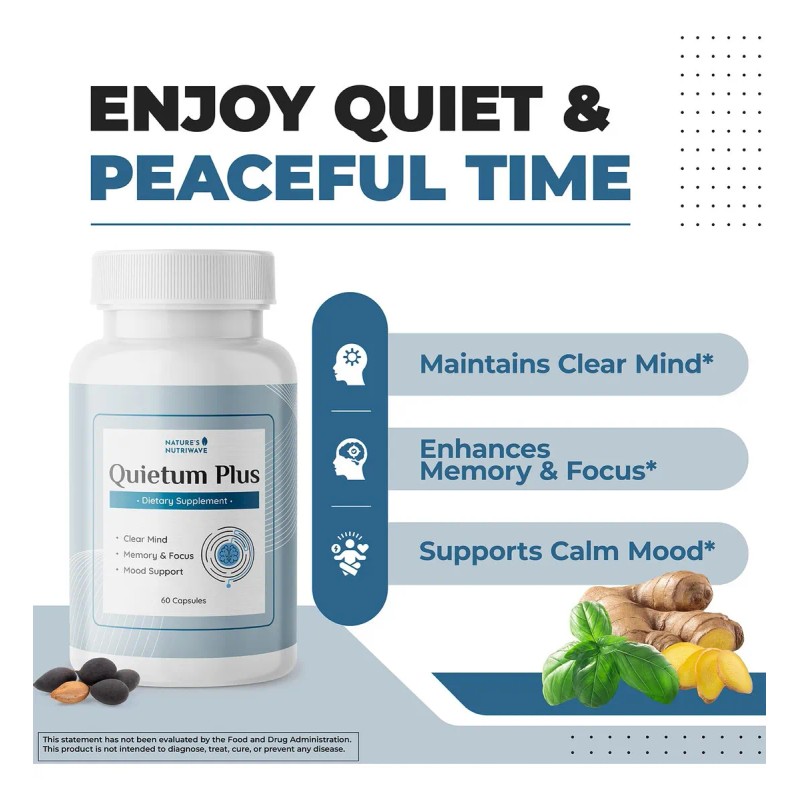 Natures Nutriwave Quietum Plus 60 Cpsulas