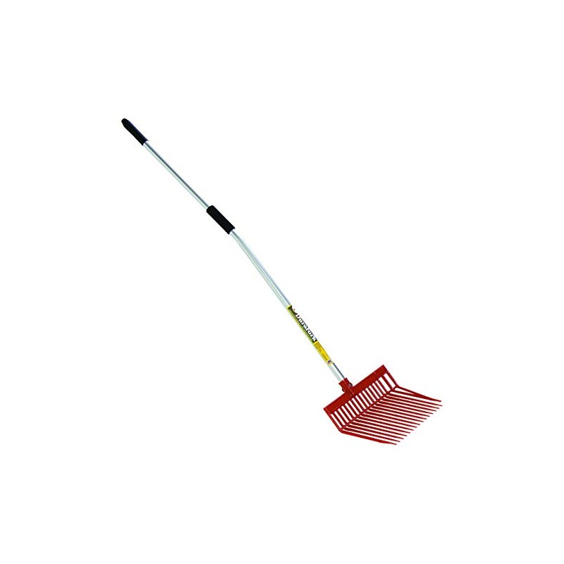 Little Giant DuraFork Pitch Fork (Red) Durable Polycarbonate Stable Fork