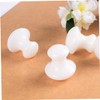 WOONEKY 1pc Jade Mushroom Scraping for Facial Massage White Jade