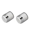 2pcs 50ml Cream Jar Refillable Empty Acrylic Vacuum Makeup Jar