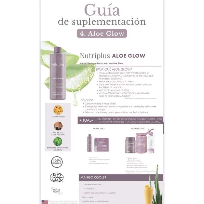 Farmasi Nutriplus Aloe Vera