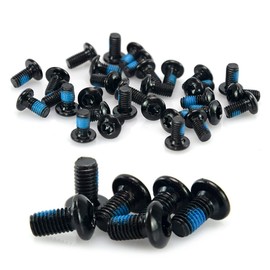 Farbetter 50pcs Bicycle Disc Brake Bolts MTB Rotor Bolts M5x10mm Screws Stainless Steel T25 Bicycle Disc Brake Rotor Bolts Screw