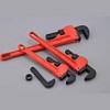 SagaSave Pipe Wrench 6" Stilsons Type Plumbing Wrench Heavy Duty