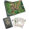 DND Battle Map Book – 40 Reusable Wet/Dry Erase Mats,