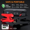 BOOKOO Car Battery Jump Starter 4000A,16000mAh Portable Battery Jumper Cables