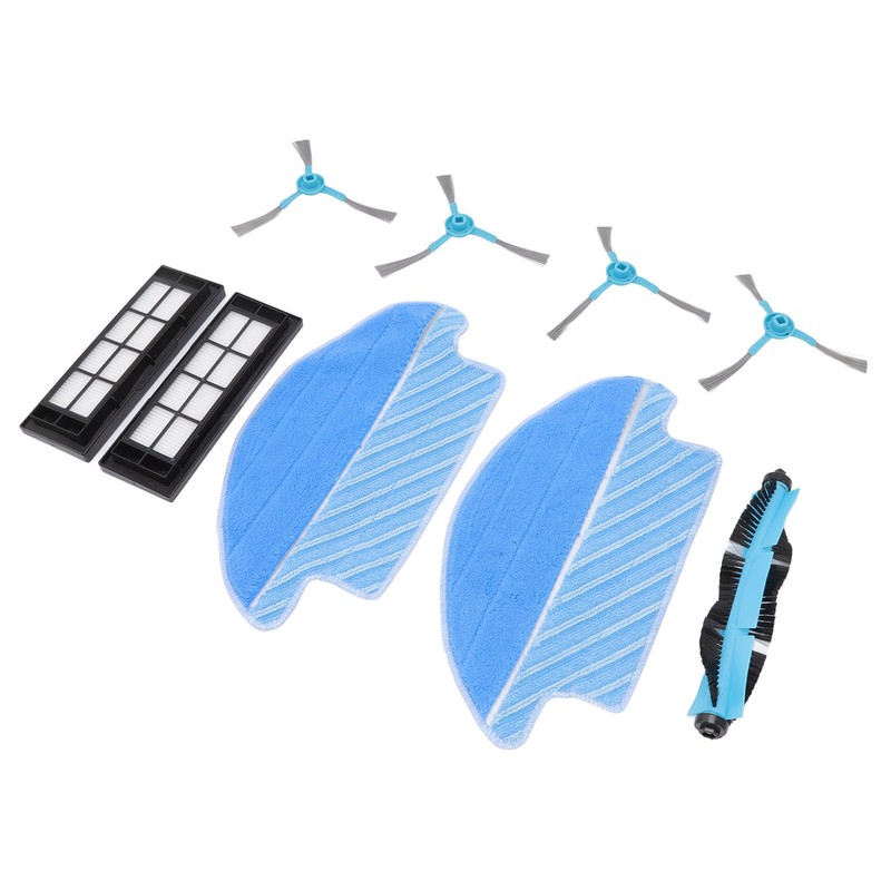 9 Pcs Vacuum Parts Replacement Main Brush Side Brush Filter