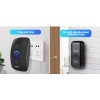 KERUI New Wireless Doorbell Chime Waterproof Plugin Receiver Adjustable Volume
