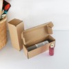 STRBOXONG Brown Cardboard Shipping Boxes (Pack of 10), 15.5x5x5cm, Eco-friendly,