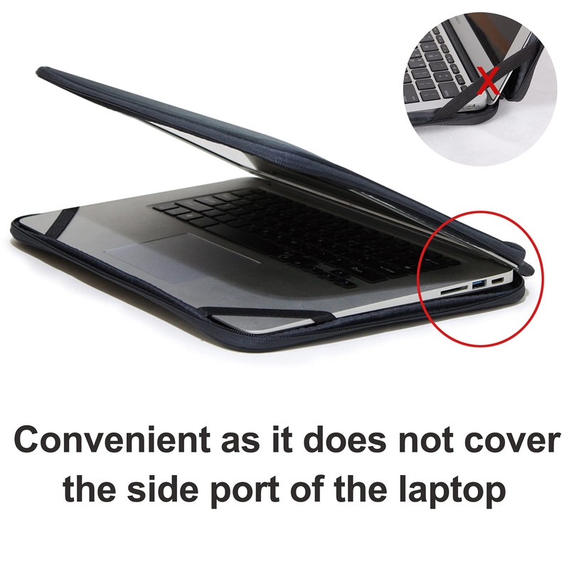 Laptop Sleeve 15.6 Inch Foldable Slim Case Lightweight Bag Notebook