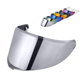 Helmet Visor for K6/K6s, Motorcycle Helmet Visor, UV Protection Helmet Visor, Motorcycle Wind Protection Helmet Lens Visor, Motorcycle Helmet Visor Replacement (Silver)