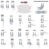 STEIGNER Shower Seal 50cm Glass Thickness 8/9mm Straight PVC Replacement