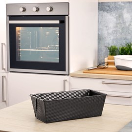 Grizzly Brotbackform, Kastenform 30 x 15 cm, sauerteigbeständig, antihaft, hoher Rand, Kastenbackform für Brot und Kuchen