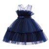 6M-9T - Vestido de fiesta con volantes para bebés y