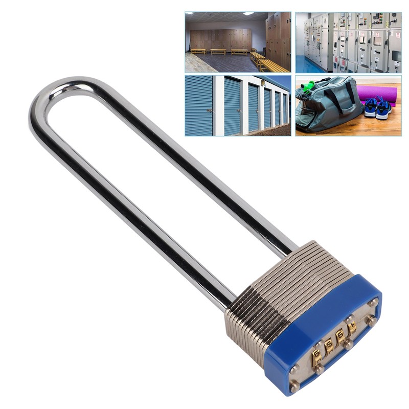 Extre Large 4 Digit Combination Laminated Padlocks Security Luggage Locks