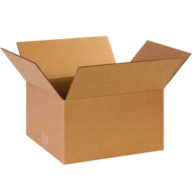 Aviditi Shipping Boxes Medium 14"L x 12"W x 8"H, 75-Pack | Corrugated Cardboard Box for Packing, Moving and Storage