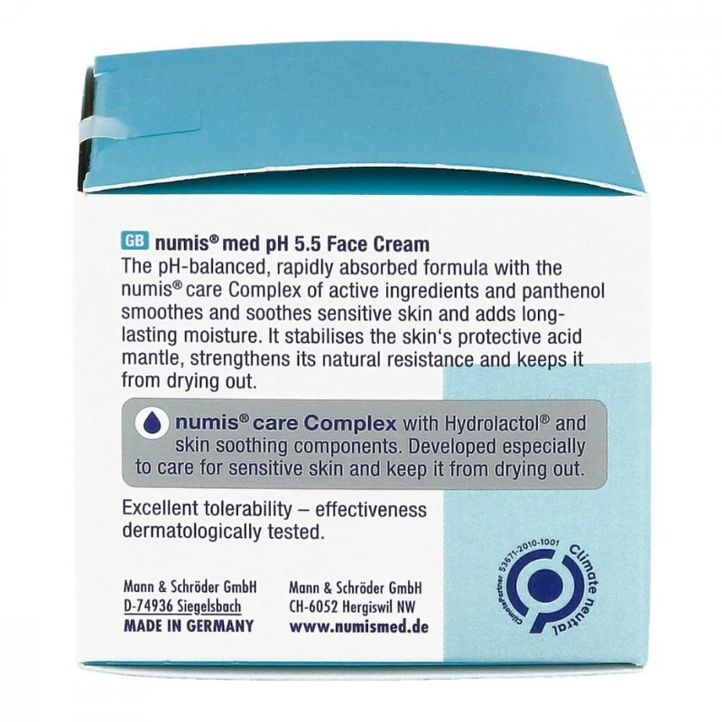Numis Med pH 5.5 face cream 50 ml
