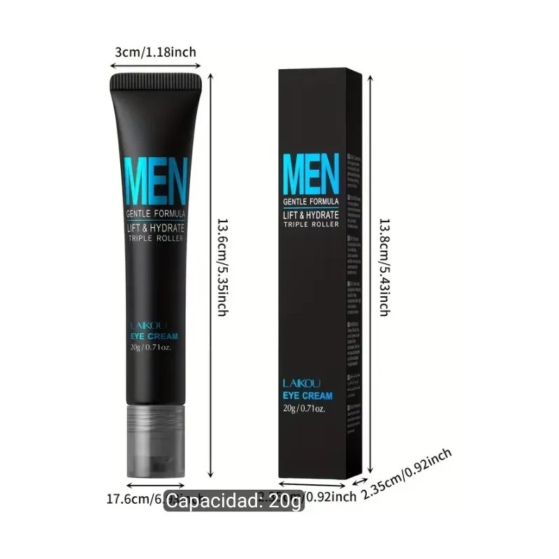 Serum Contorno De Ojos Exclusiva Para Hombre 20gr Original