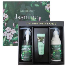 Jasmine Body Wash + Body Lotion + Hand Cream 3-Piece Set Gift Set (Boxed)