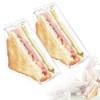 RHHGHY 2 Pcs Sandwich Boxes, Reusable Sandwich Container, Triangle Sandwich
