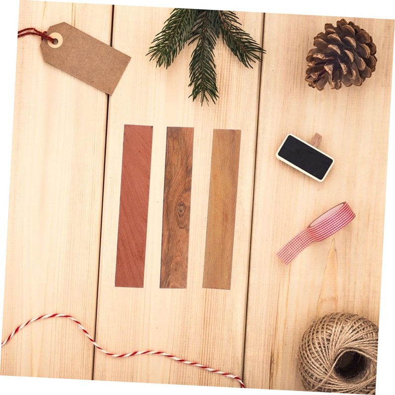 Gadpiparty 6 pcs Textured Wood Panels for DIY Crafts Replacement