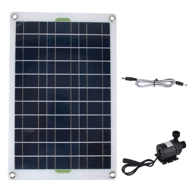 Solar Water Pump Kit Panel 800L/h 12V Low Noise DC