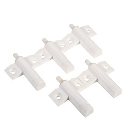 20Pcs/Lot Plastic Damper Buffer Door Stop Drawer Soft Quiet Close Closer Damper Buffers for Kitchen Cabinet Door(White)