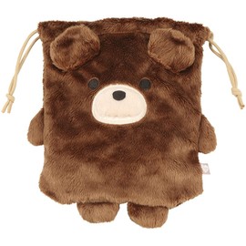 Skater Pompon's Baby Bear Drawstring Bag