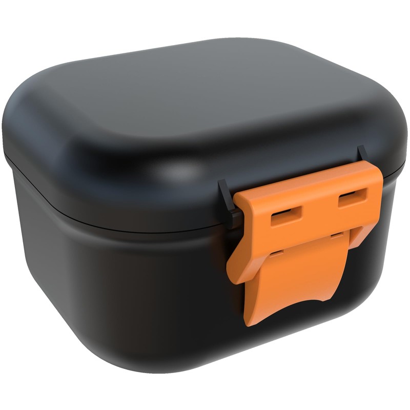 ARGOMAX Leak Proof Denture Bath Cup, Portable Soaking Denture Box,