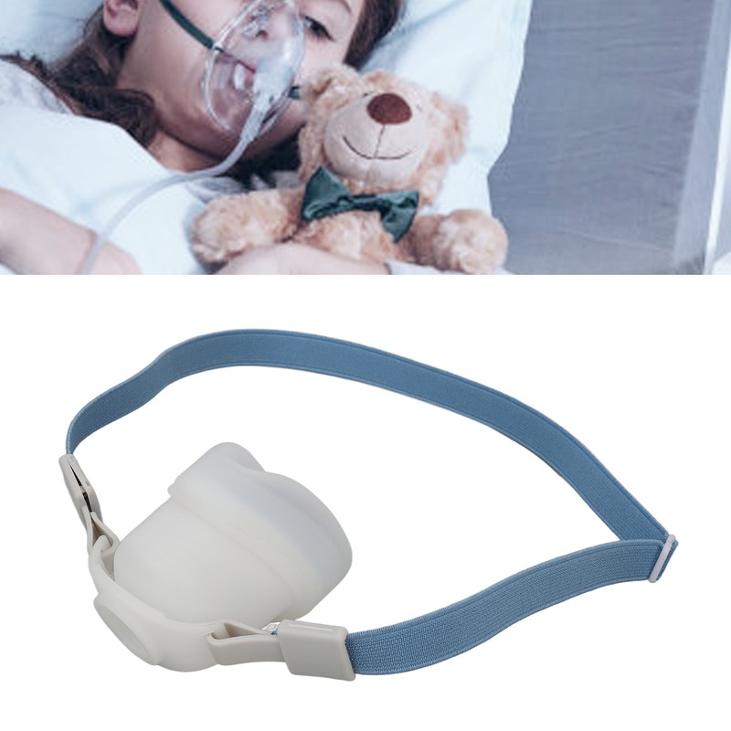 Silicone Cushion Headgear Elbow Replacement Breathing Machine Accessory Fit for